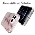 thumbnail image 2 of iPhone 13 Pro Max Case, Ultra Thin Hybrid Protective Lightweight Marble Design Shockproof Case Soft TPU Back Cover for iPhone 13 Pro Max 6.7", D, 2 of 6