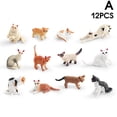 thumbnail image 6 of Mini Dog Figurines Set, Realistic Detailed Plastic Puppy Toys for Cake Decor & Kids Gifts, 6 of 8