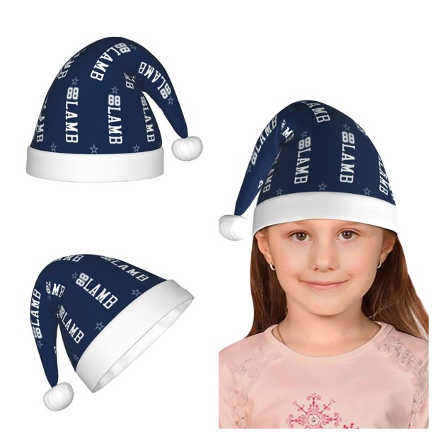 Gorro de Papá Noel de peluche para niños y adolescentes de 4 a 12 años, gorro navideño para niños y niñas, regalo para fiestas navideñas, protección contra el frío y calidez