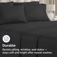 thumbnail image 4 of King Pillow Cases - 4 Pack - Super Soft Pillowcase Covers - Envelope Enclosure - Hotel Quality Pillow Protectors - Wrinkle Free, Shrink and Stain Resistant - Machine Washable - 20" x 40", 4 of 10
