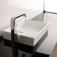 thumbnail image 3 of Unlimited 50A Wall Mount/Vessel Bathroom Sink in Ceramic White without Faucet Hole, 3 of 3