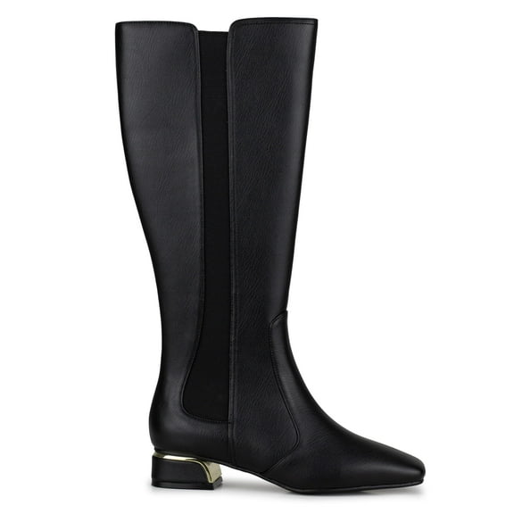 Ninety Union EVA Metal Heel Goring Tall Boot, Black, 10