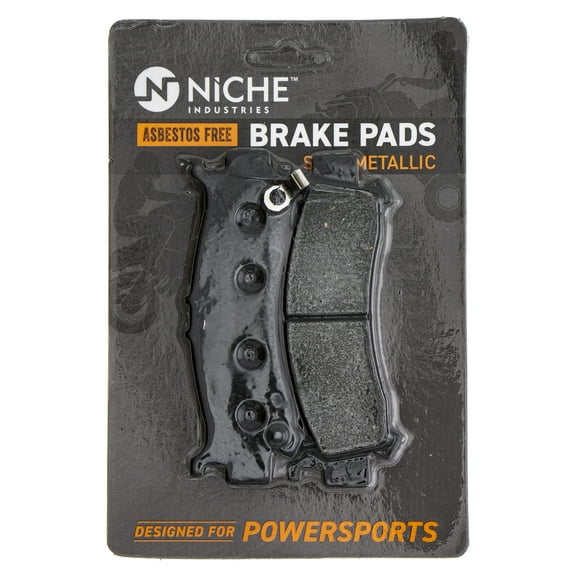 Niche Front Right Brake Pad Set for Honda Pioneer 1000 Semi-Metallic UTV 519-KPA2345D