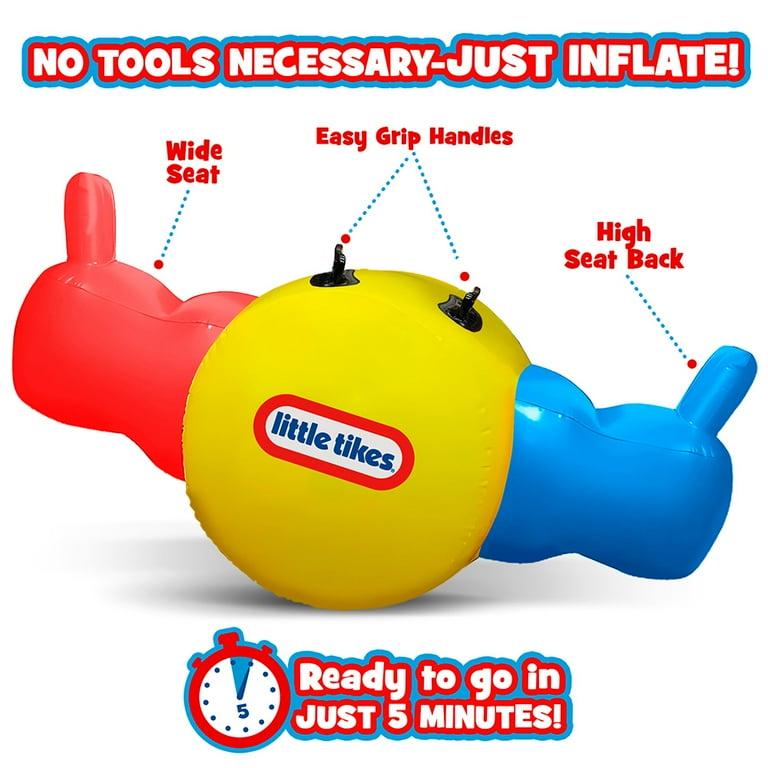 【正規販売店】 Seesaw Inflatable Tikes Little Rocker Indoor – Ride-On すべり台