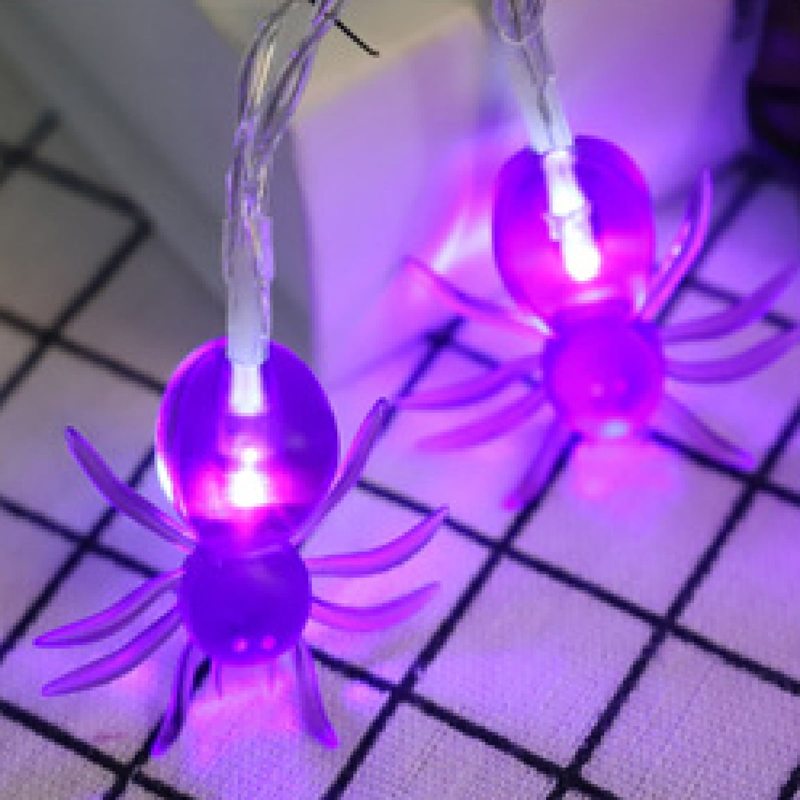 purple spider lights