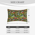 thumbnail image 3 of Fotbe Hawaiian Culture Symbols 1 Pillow Cases - Envelope Closure - Luxury, Extra Soft, Cooling Pillow Covers - Wrinkle, Fade, Stain Resistant-16"x24", 3 of 8