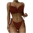 thumbnail image 2 of Bikinis for Women 2 Piece Adult Swimming Bathing Fashion Bikini Sets Sexy Bathing Suit Swimwear Set, 2 of 6