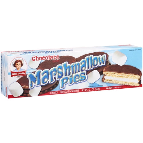 Little Debbie Snacks Chocolate Flavored Marshmallow Pies, 8ct