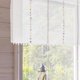 thumbnail image 3 of GOOHOCHY Cortina de poliéster con pompones para colgar en la ventana, elegante, para el hogar, corta, 3 of 8