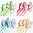 thumbnail image 2 of Washi Tape Set, 10mm Decorative Craft Tape for Scrapbooking, 40 Pcs, 2 of 7