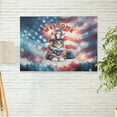 thumbnail image 2 of Maine Coon Patriotic Welcome for 4Th of July Independence Day Horizontal Matte Canvas Poster Cat Lover Kitten Owner Gifts Wall Art Home Decor - 00010, 2 of 5