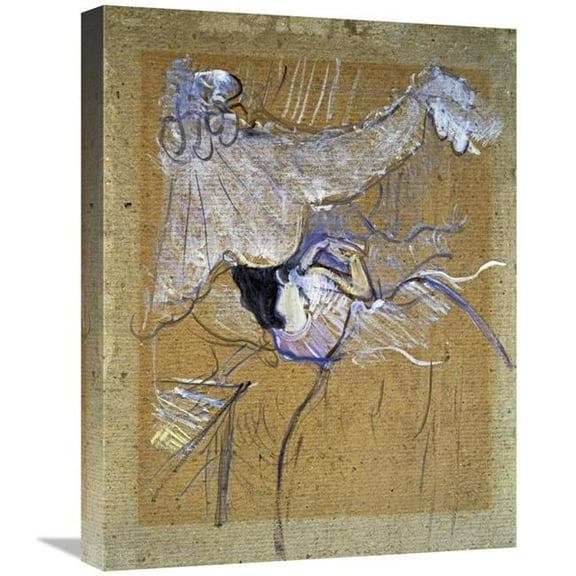 Global Gallery Au Lit Art Print - Henri Toulouse-Lautrec