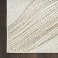 thumbnail image 4 of Nourison Fascination Modern Ivory Gold 7'10" x 9'10" Area Rug (8x10), 4 of 8
