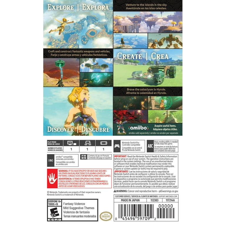 The Legend of Zelda: Tears of the Kingdom - Nintendo Switch [Digital] 