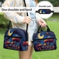 thumbnail image 3 of Yuyamidu Aesthetic Mushroom Lunch Box for Kids 8-12 Snail School Lunch Bag for Teen Girls 4th Grade Elementary/Middle School Lunchbox with Adjustable Strap Front Pockets Students Gifts, 3 of 7