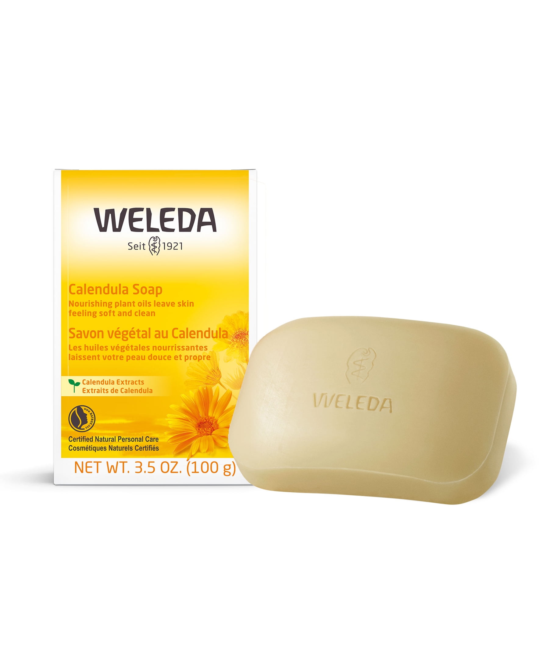 Weleda Baby Calendula Bar Soap, 3.5 oz