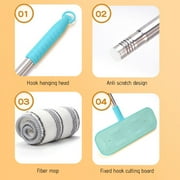 Floor Mops Children's Mop Household Baby Cleaning Mini Mop Suitable For Children Helps Children Practice Housework and Cultivates Children's Interest In Housework Easy Mop