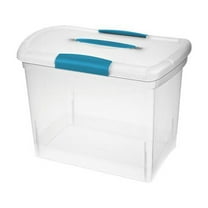 Nesting ShowOffs 18768606 Large Nesting Storage Box, 15-1/4 in L x 9-3/4 in W x 11-1/2 in H, Plastic per 6 EA