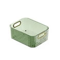 thumbnail image 1 of Poatable Storage Box With Handle Thickened Cosmetics Jewelry Storage Basket Bathroom Kitchen Desktop Organizer, 1 of 8