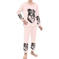 thumbnail image 2 of DISNIMO German sheepdog Black Pajama Set Girls Kids 9-10 Pjs Sets for Girls Pajamas Sets with Pants for Boys Cute Pj Set for Kids 2 Piece Pajama Set Girls Sleepwear for Girls Crewneck, 2 of 6