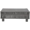 thumbnail image 1 of Table Basse à Cadre en Aluminium Cancun, Gris Foncé, 1 of 5