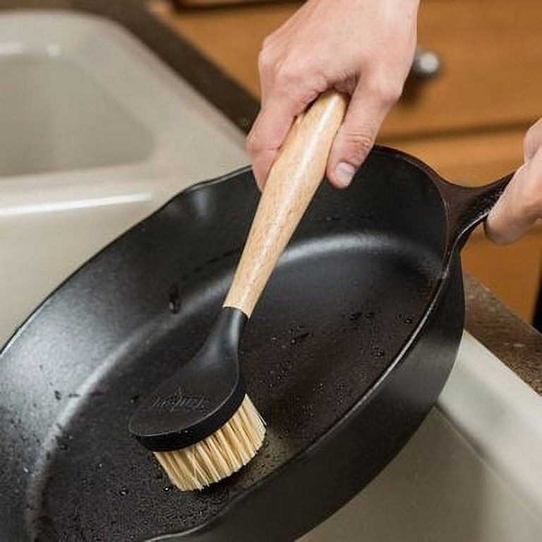Cast Iron Scrubber, Dish Scrub Brush