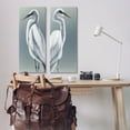 thumbnail image 3 of Stupell Industries Nautical Egret Portraits Animals & Insects Painting Gallery Wrapped Canvas Art Print Wall Art, 13 x 30, Set of 2, 3 of 8