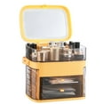 thumbnail image 1 of Amdohai Makeup Organizer Box with Mirror Dust Water Proof Cosmetics Storage, 1 of 7