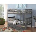 thumbnail image 1 of Donco PD-505BG Dual Underbed Drawers, Brushed Grey, 1 of 5