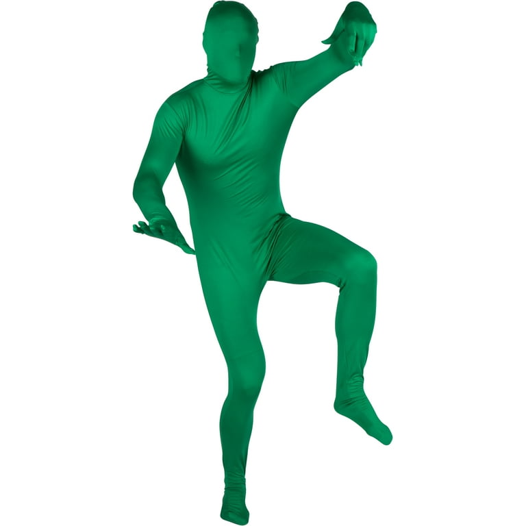 Adult Spandex Second Skin Full Bodysuit Costume by Capital Costumes (Green)  