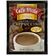 Caffe D'vita Caramel Cappuccino, .5 oz (Pack of 24)