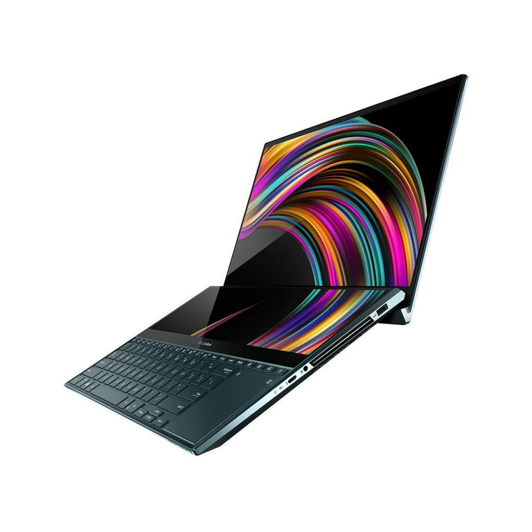 ASUS ZenBook Pro Duo UX581 Laptop, 15.6” 4K UHD NanoEdge Touch Display,  Intel Core i7-10750H, 16GB RAM, 1TB PCIe SSD, GeForce RTX 2060, ScreenPad™