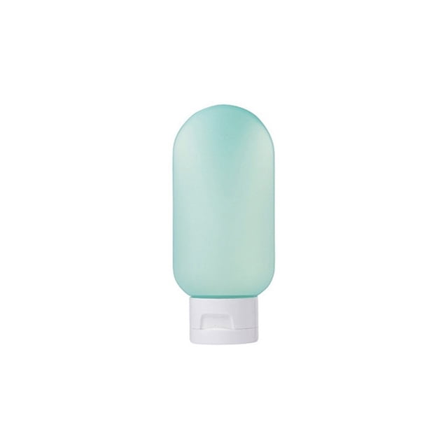 Guardurnaity Botella vacía de 60ml, dispensador de acondicionador de muestra de crema cosmética, soporte de almacenamiento para baño y ducha, contenedor, Bolsas de maquillaje Azul Guardurnaity CE014744-02