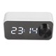 thumbnail image 1 of Reloj despertador con espejo, altavoz inalámbrico Bluetooth, reloj despertador multifunción, altavoz estéreo Bluetooth, tecnología avanzada, 1 of 12