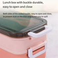 thumbnail image 3 of Bento Box for Students Kids Office Workers Blue, 3 of 5