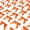 Orange, variant on Twist Tie Bows Small Bows Decor for Candy Bag Wrapping Halloween/ Christmas (100pcs)