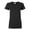 Black, variant on Women's Heavy Short Sleeve T-Shirt 100% Cotton Durable Plain Soft Tee (Carolina-Blue, S)