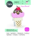 Sizzix Framelits Die Set 7PK Ice Cream Foldits by Stephanie Barnard