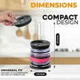 thumbnail image 6 of 2PCS Revolutionary Lid Organizer Slim Vertical Storage for Up to 10 Lids, 6 of 8