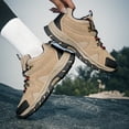 thumbnail image 4 of CZV Women's Outdoor Hiking Shoes, Non-Slip Comfortable Work Shoes, Breathable Lightweight Sneakers for Hiking, Camping, Fishing, Casual.Khaki, 4 of 8