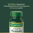 thumbnail image 5 of Nature’s Bounty Acidophilus Probiotic Supplement, 120 Tablets, 5 of 8