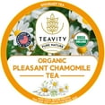thumbnail image 2 of Organic Chamomile Decaf Tea Pods Compatible with Keurig Brewers by Teavity (Chamomile Tea, 24 Tea Pods), 2 of 8