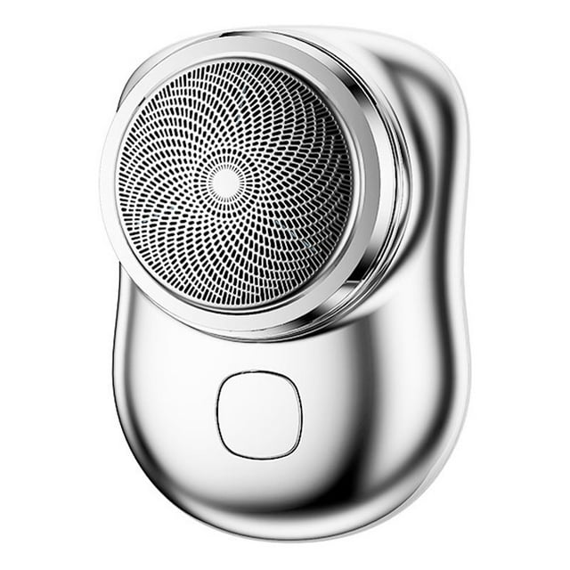Afeitadora eléctrica portátil Mini Shave, nueva actualización de mini afeitadoras eléctricas para hombres, afeitadora recargable fácil de usar con un solo botón para el hogar, viajes en coch