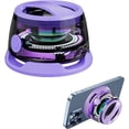 thumbnail image 1 of Altavoz Bluetooth MagnéTico, Bocina Bluetooth MagnéTica PortáTil, G200 PequeñO Altavoz de ConduccióN InaláMbrica, Altavoz PortáTil Luz de Color para TeléFono, Al Aire úLtima IntervensióN (Blanco), 1 of 10