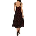 thumbnail image 3 of INSPIRE CHIC Women's Sleeveless Dress Floral Mesh Spaghetti Strap Gothic Vintage Cocktail A-Line Dress XL Black, 3 of 6