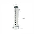 thumbnail image 5 of Universal Motorcycle Exhaust DB Killer Silencer Muffler Baffle Insert Silver 35mm, 5 of 5