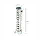 thumbnail image 1 of Tubo De Escape Universal Plateado Para Motocicleta, Silenciador DB Killer, Inserto Deflector, 1 of 5