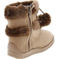 thumbnail image 5 of Kali Footwear Girls Zello Butterfly Glitter Pom Pom Boots, 5 of 7
