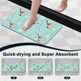 thumbnail image 4 of 1pc Winter Birds Bathroom Rug Bathroom Decor and Accessories- Durable,Anti Slip,And Quick Drying,Suitable For Indoor/outdoor Use - Perfect For Bathrooms,Bedrooms,Kitchens, 4 of 9