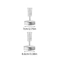 thumbnail image 3 of Conception de Rangement pour Lunch Gain de Place Organisation de Cuisine Kit de Fermentation Convient aux Pots de 4 Pcs un Ensemble de Marinades et de Choucroute Incluant une Échelle en Verre Couvercle en Acier Inoxydable Verrou et Joint en Silicone, 3 of 7